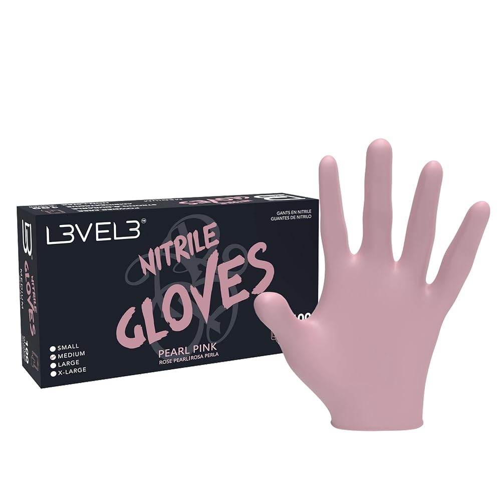 Level 3 Gloves - Pearl Pink