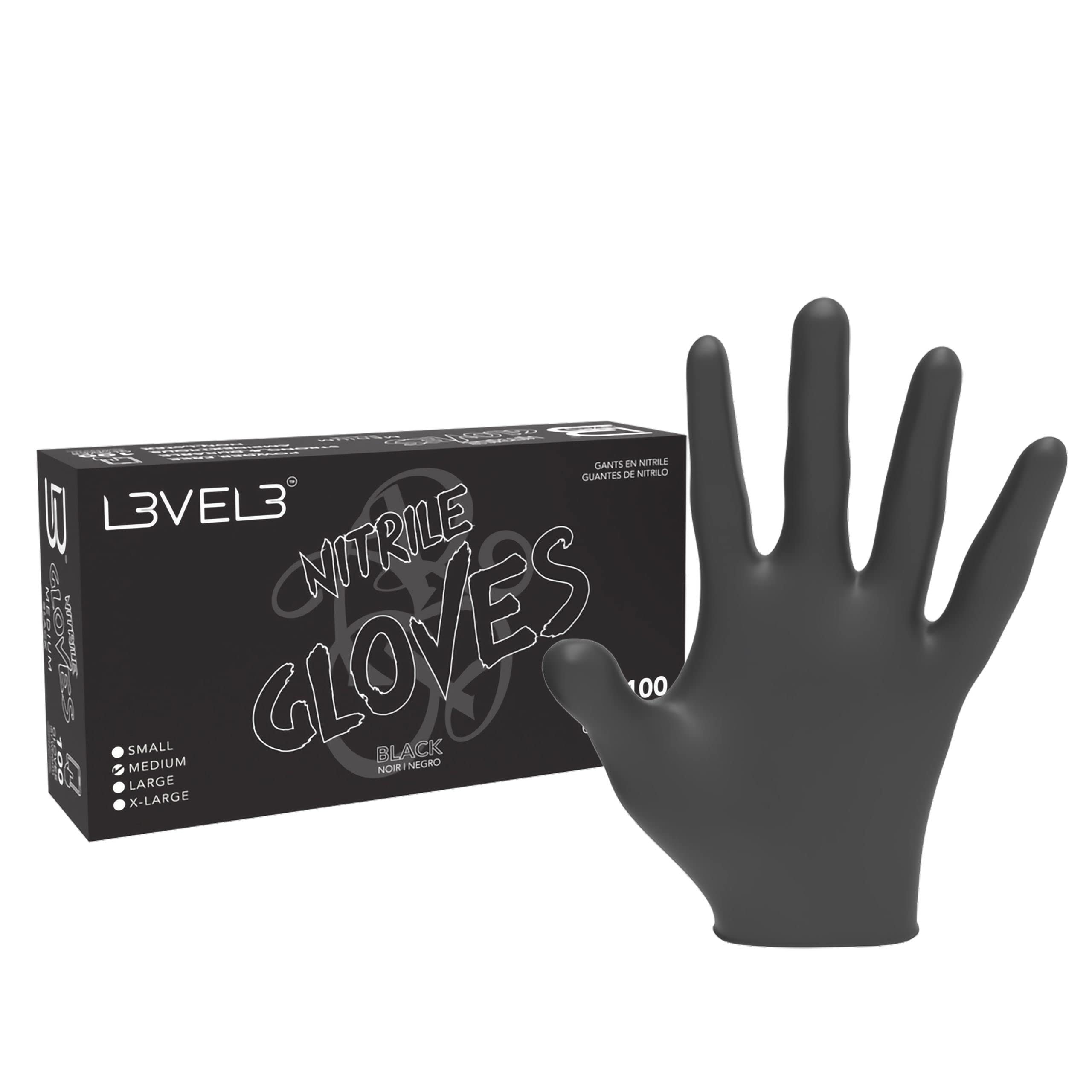 Level 3 Gloves - Black