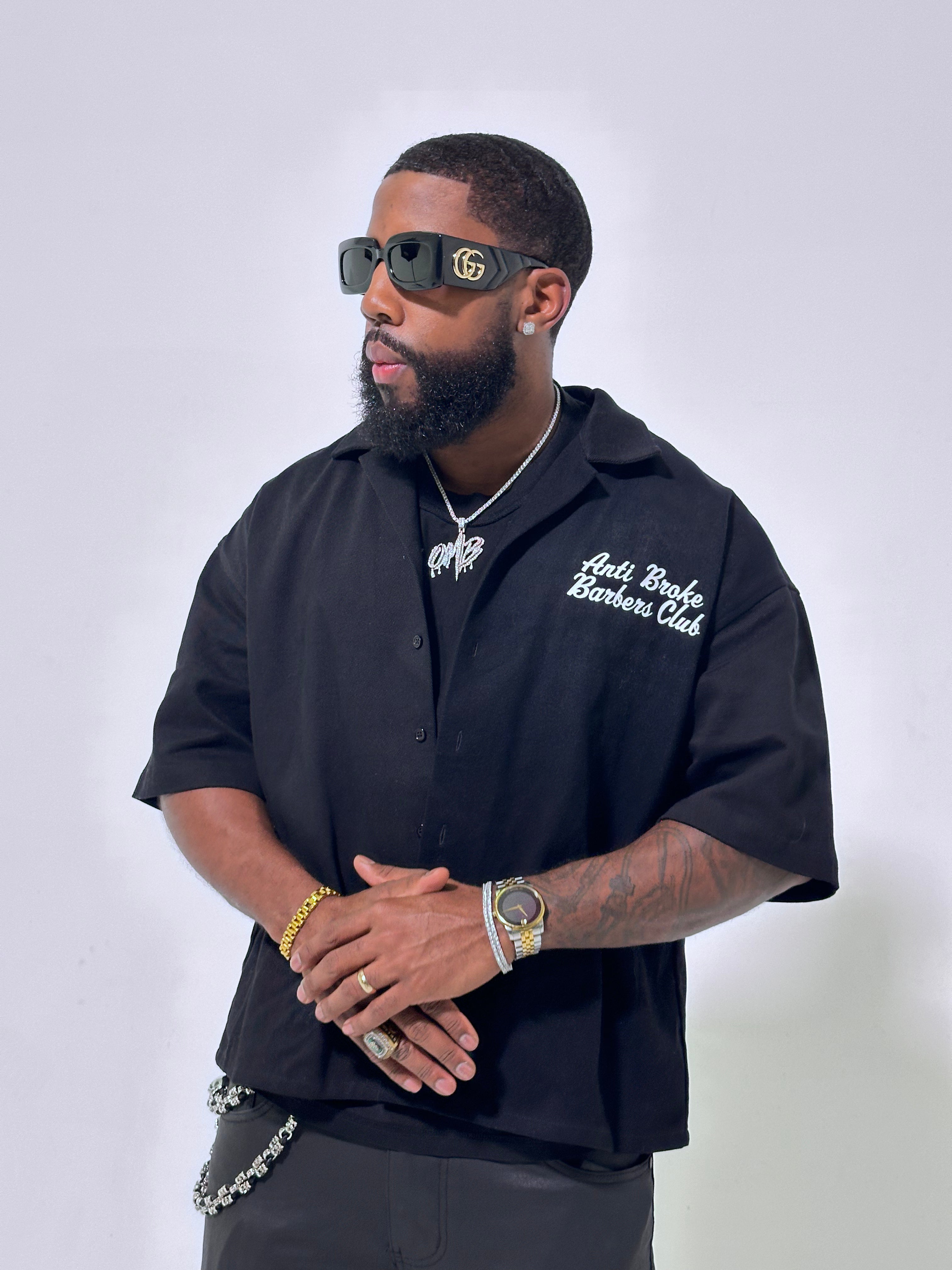 Hair Mechanic Shirt - Black