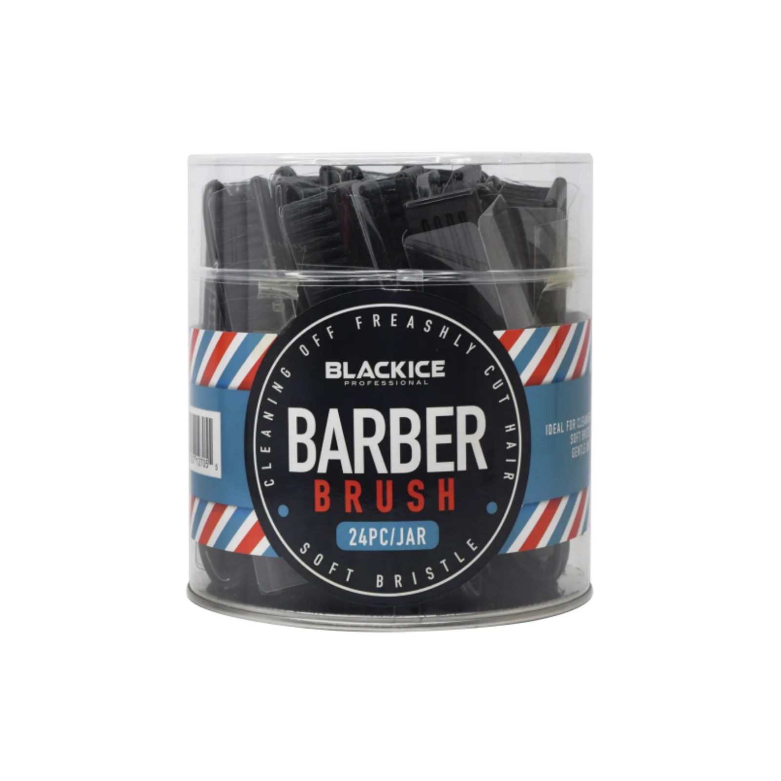 Black Ice Clipper Brush Jar CBR02JAR