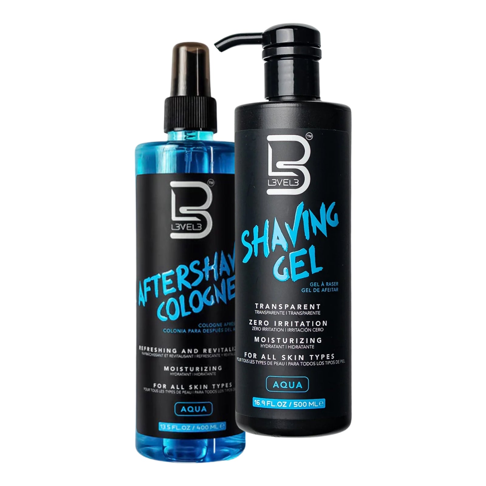 L3VEL3 Aqua Shave & Aftershave Pack
