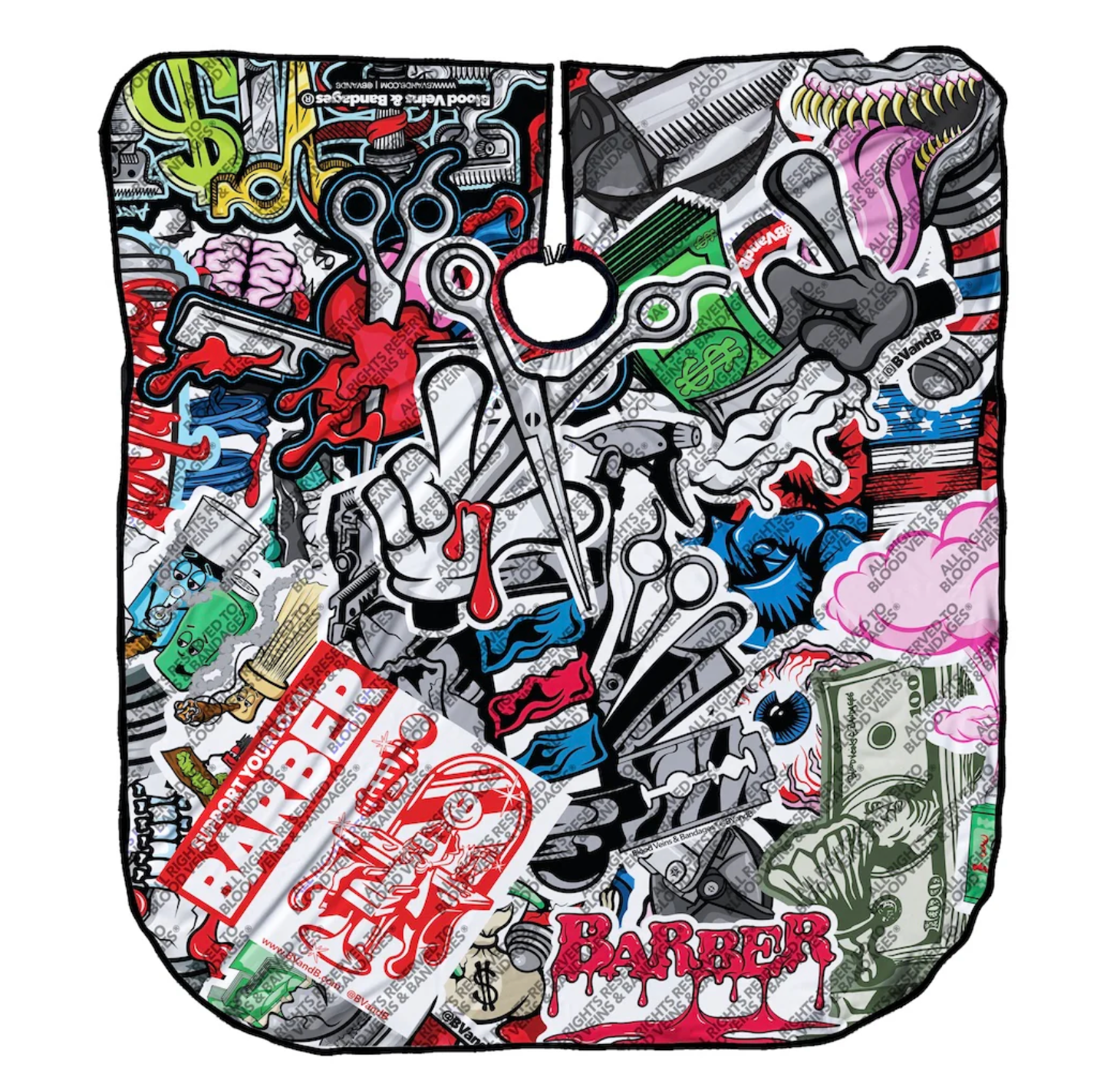 BVandB Support Your Local Barber - Collector's Capes