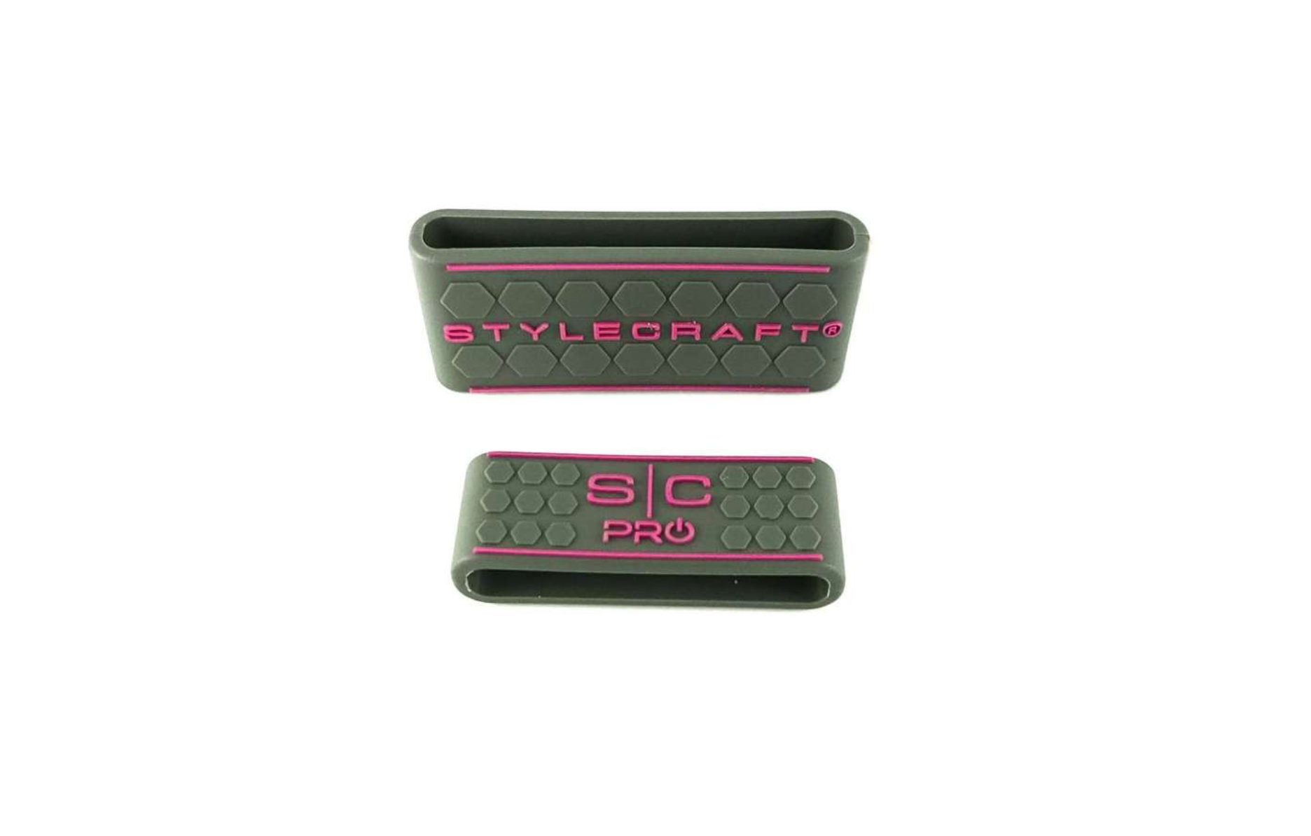 StyleCraft Clipper and Trimmer Grips - Pink (combo pack)