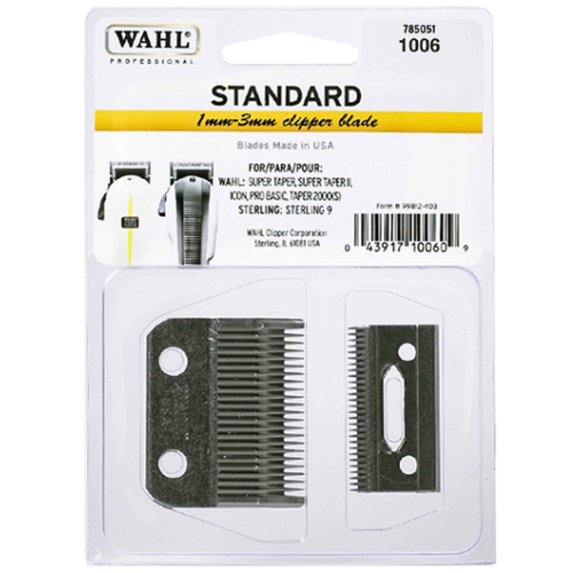 Wahl Standard Blade #1006
