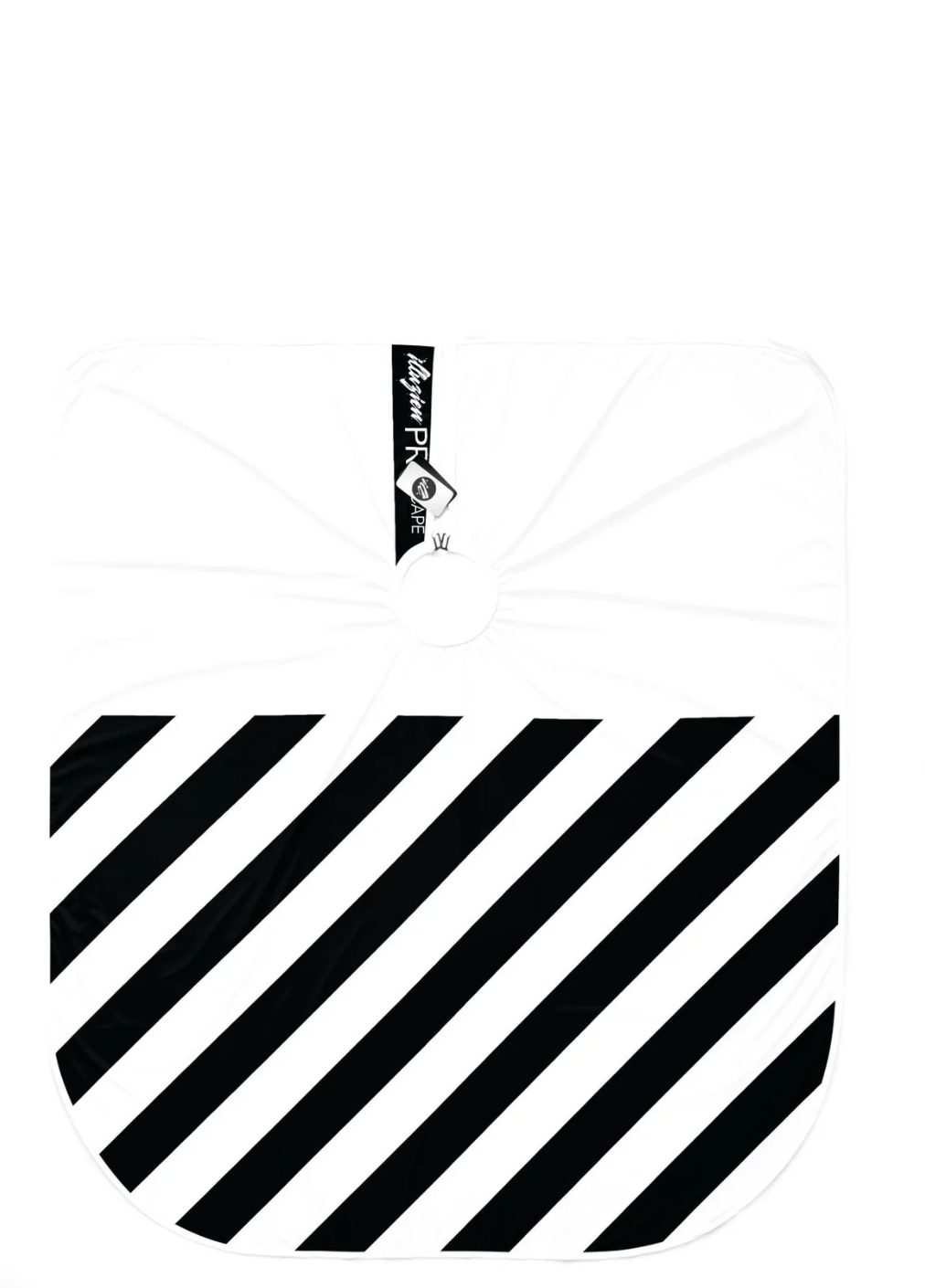 Illuzien Cape - White Half Stripe Pro