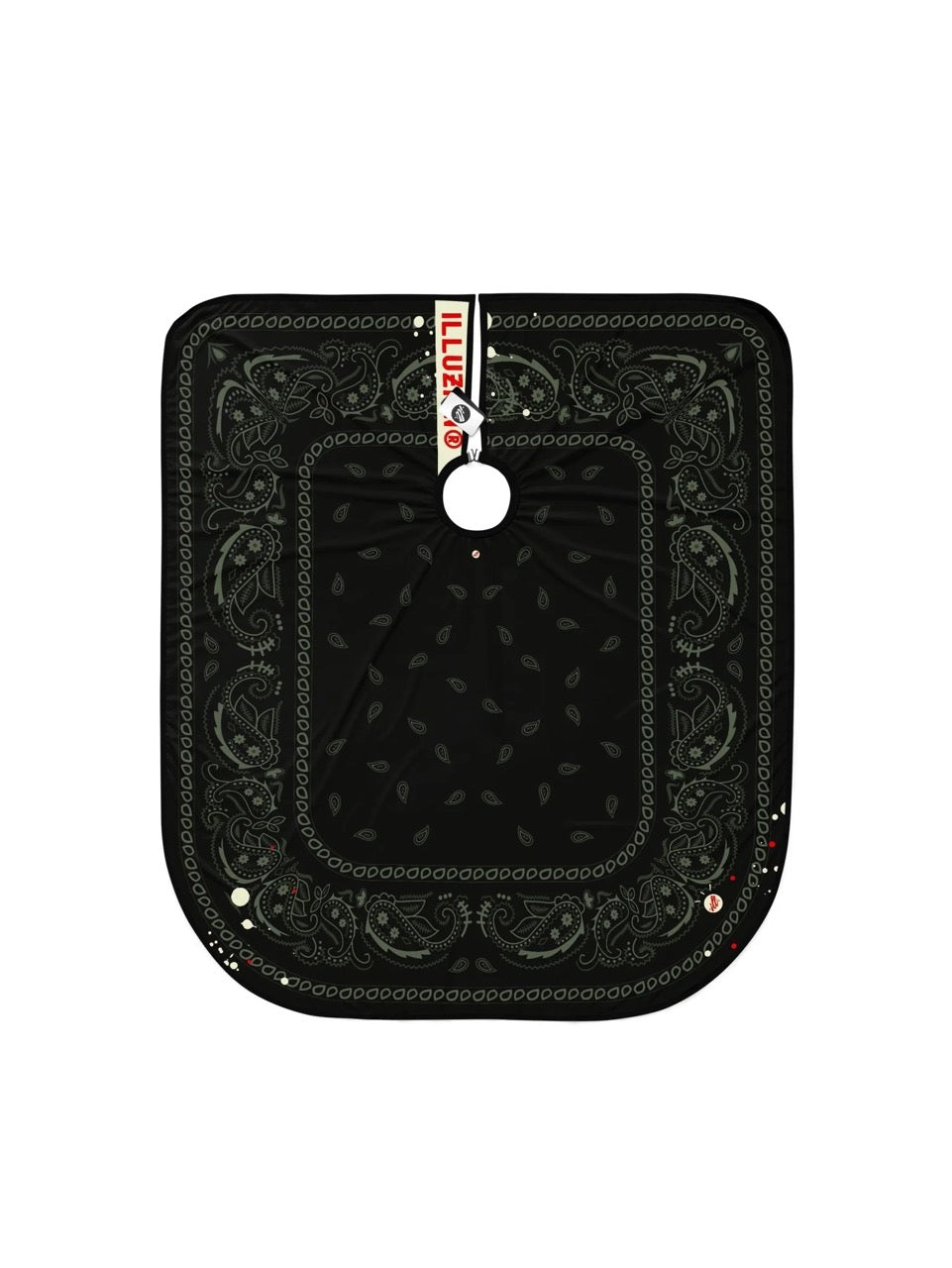 Illuzien Cape - Black & Olive Bandana V2