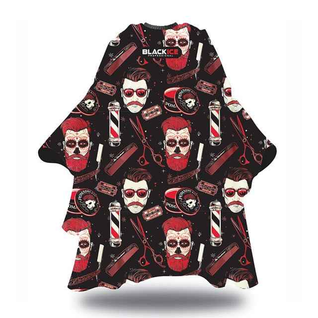 Black Ice Barber Cape - Hipster
