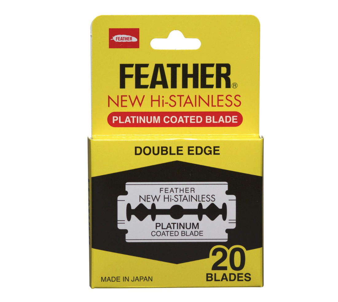 Feather Hi-Stainless Double Edge Blades (20pk)