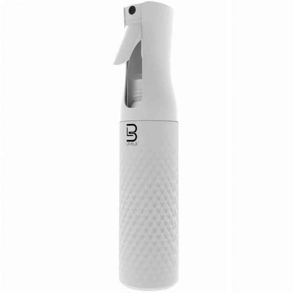 Level 3 White Beveled Spray Bottle