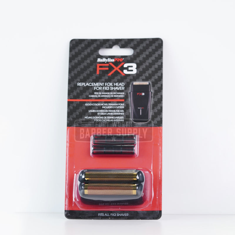 BaBylissPRO FX3 Replacement Foil Head for FX3 Shaver - matte black