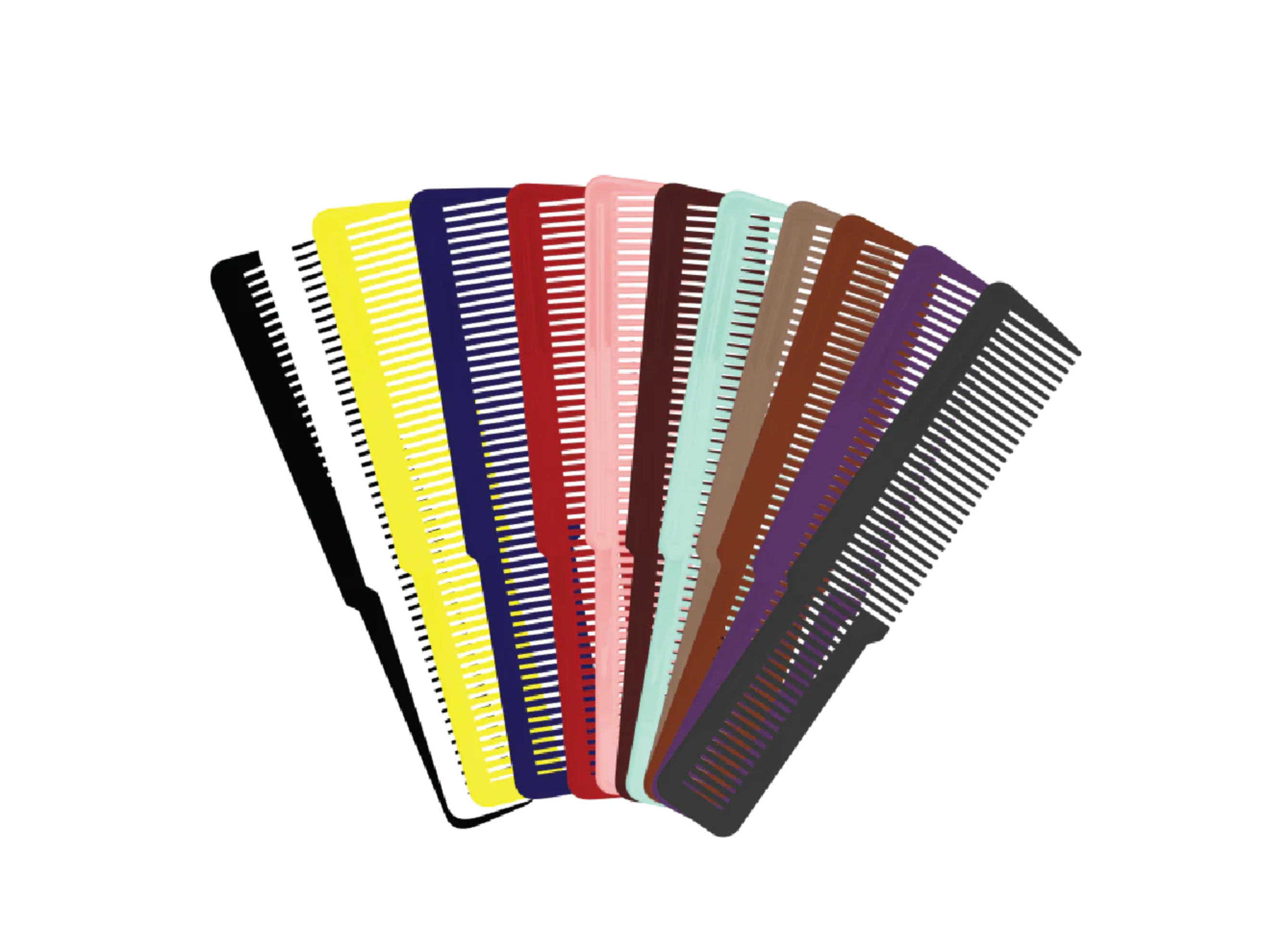 Flat Top Comb - Assorted Colors