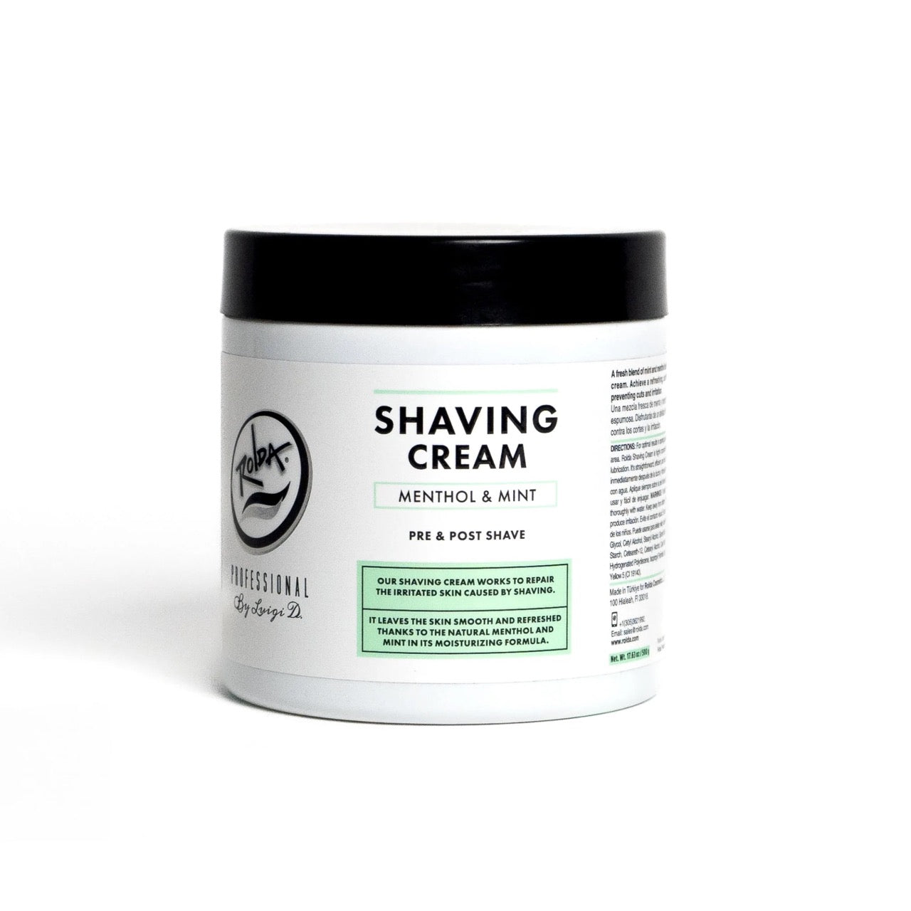 Rolda Shaving Cream Menthol & Mint