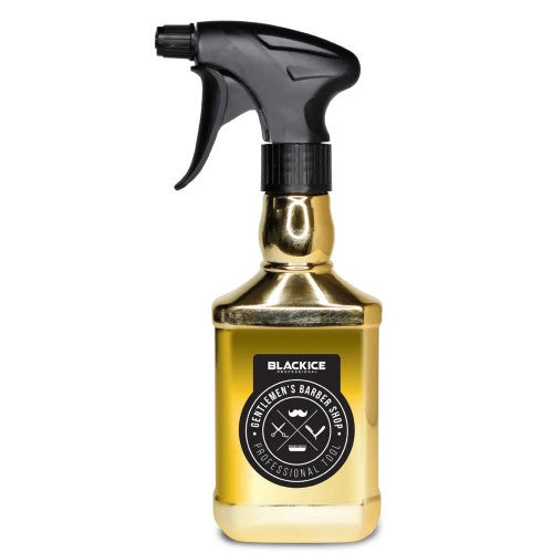 Black Ice Gold Spray Bottle 10oz