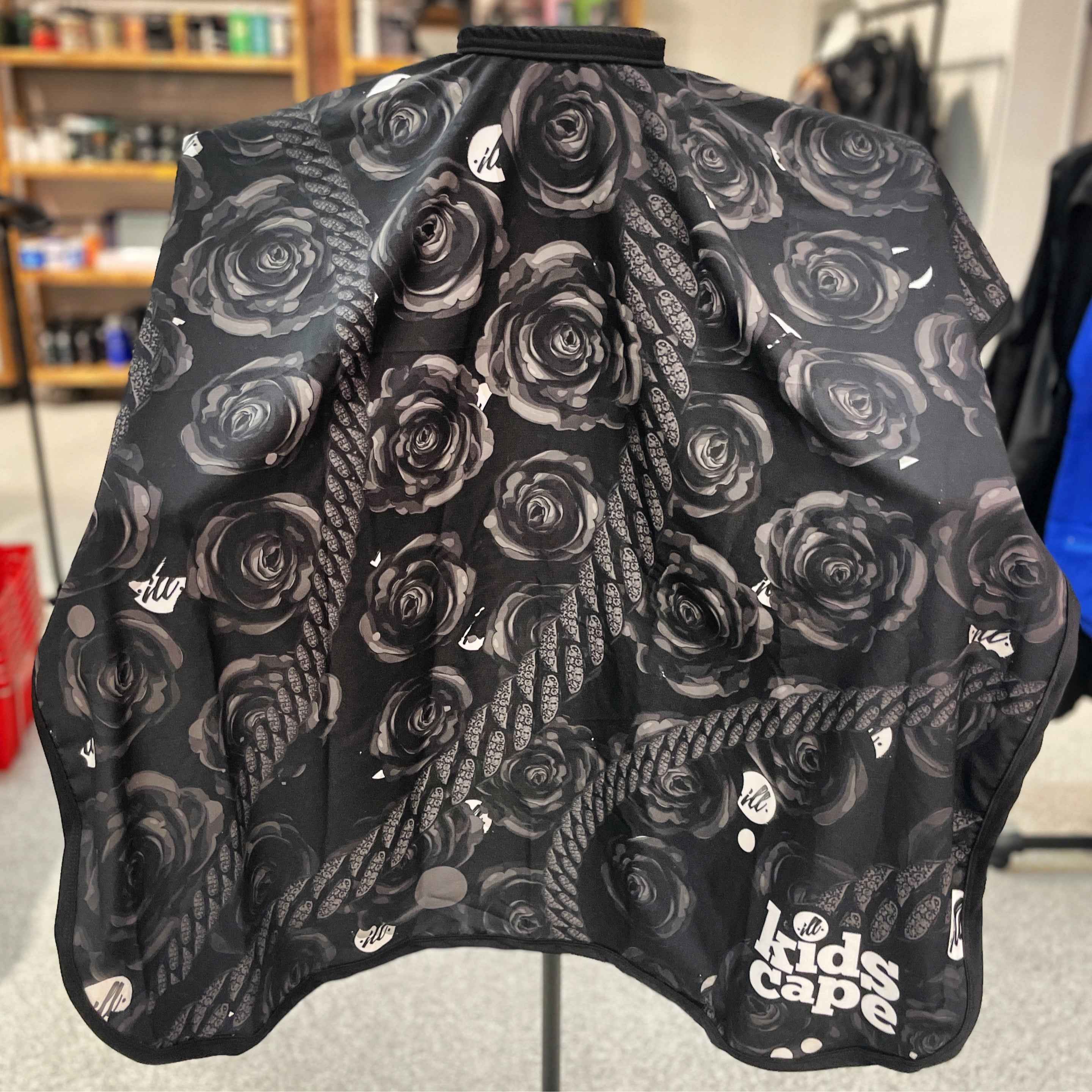 Illuzien Kids Cape -  Dead Rose Black