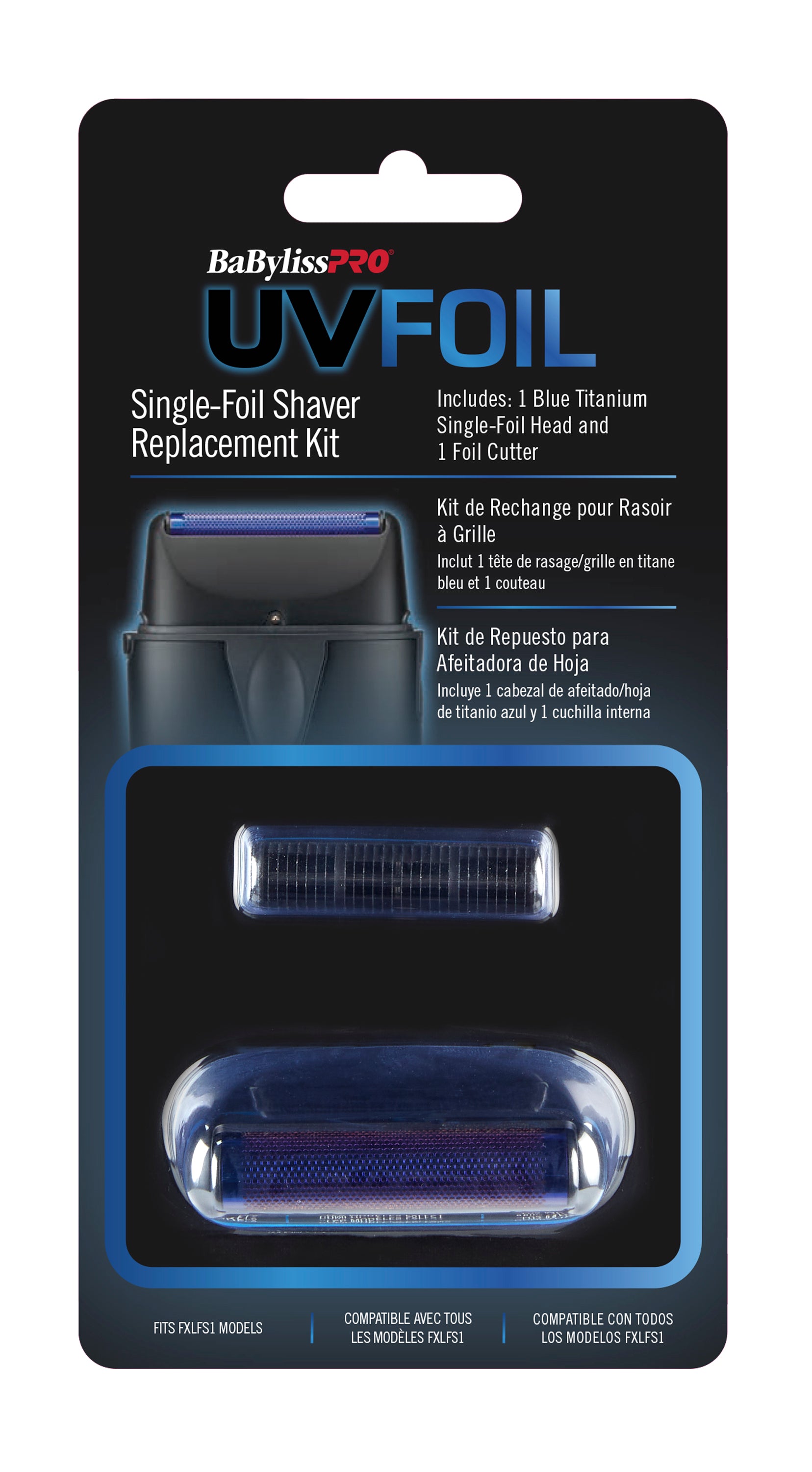 Babyliss UV Replacement Single Foil Replacement - Matte Black