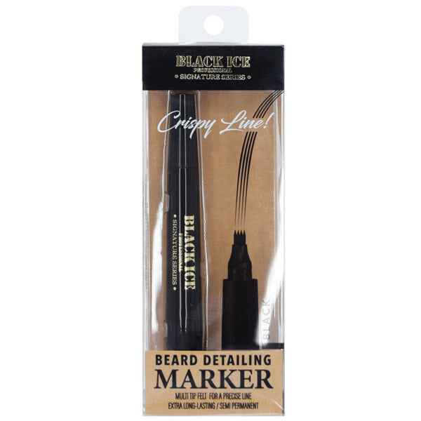 Black Ice Beard Pen - Dark Brown
