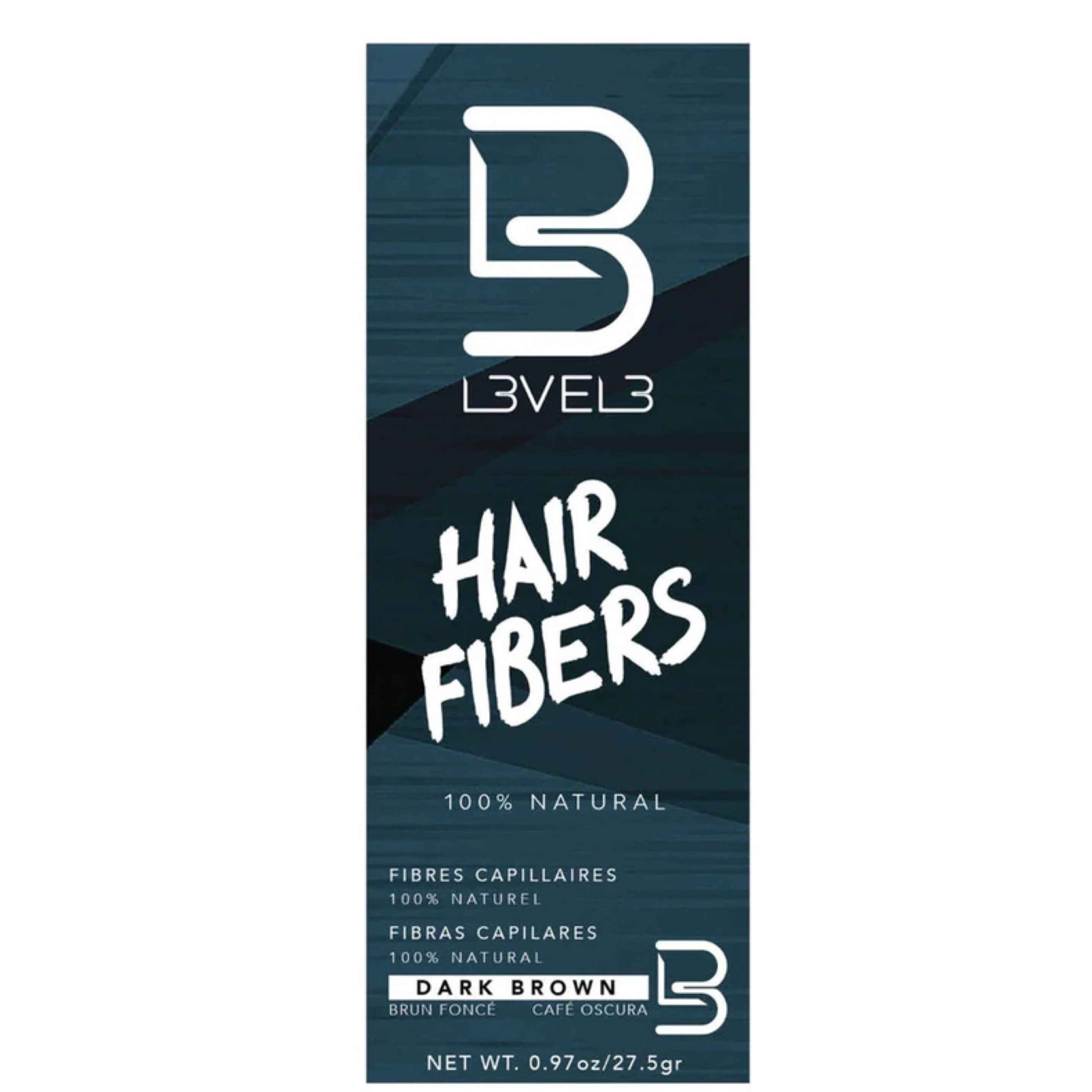 Level 3 Hair Fibers Dark Brown
