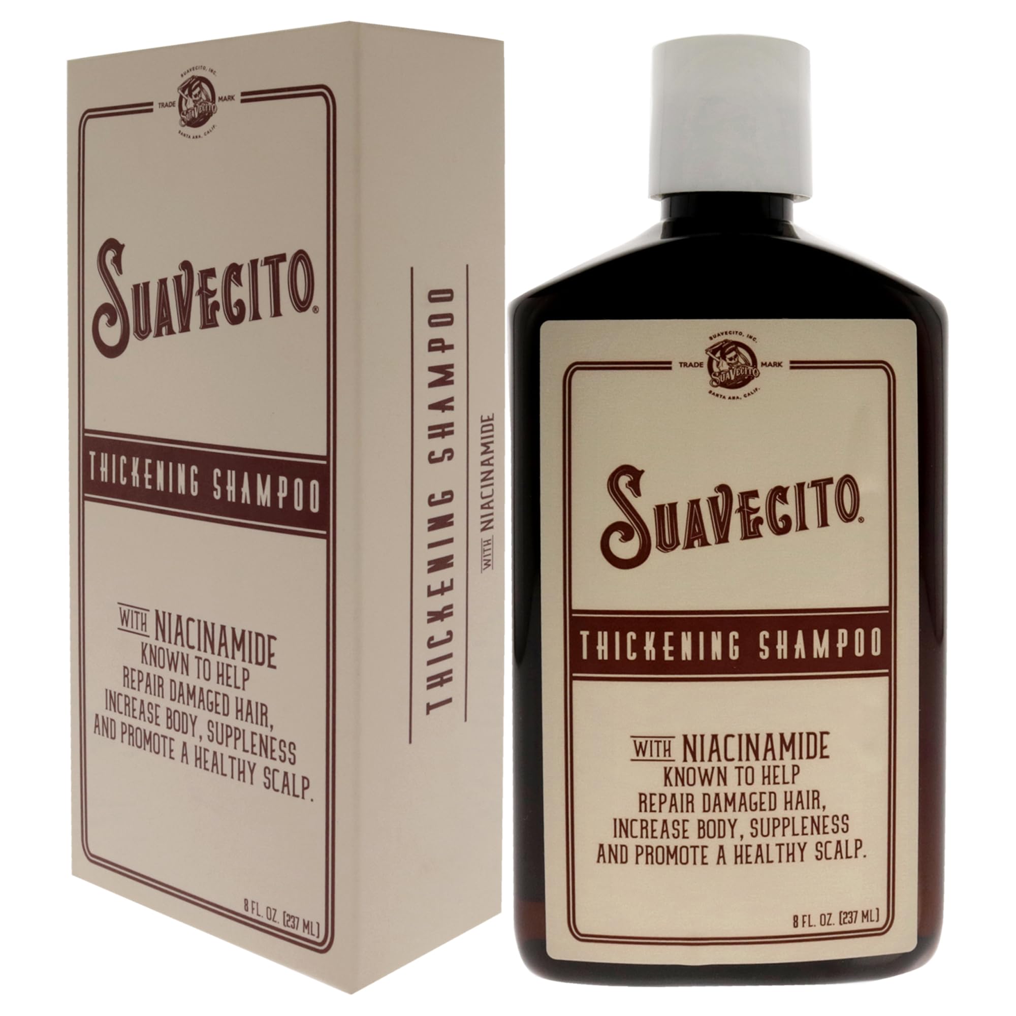 Suavecito Thickening Shampoo 8oz Shampoo