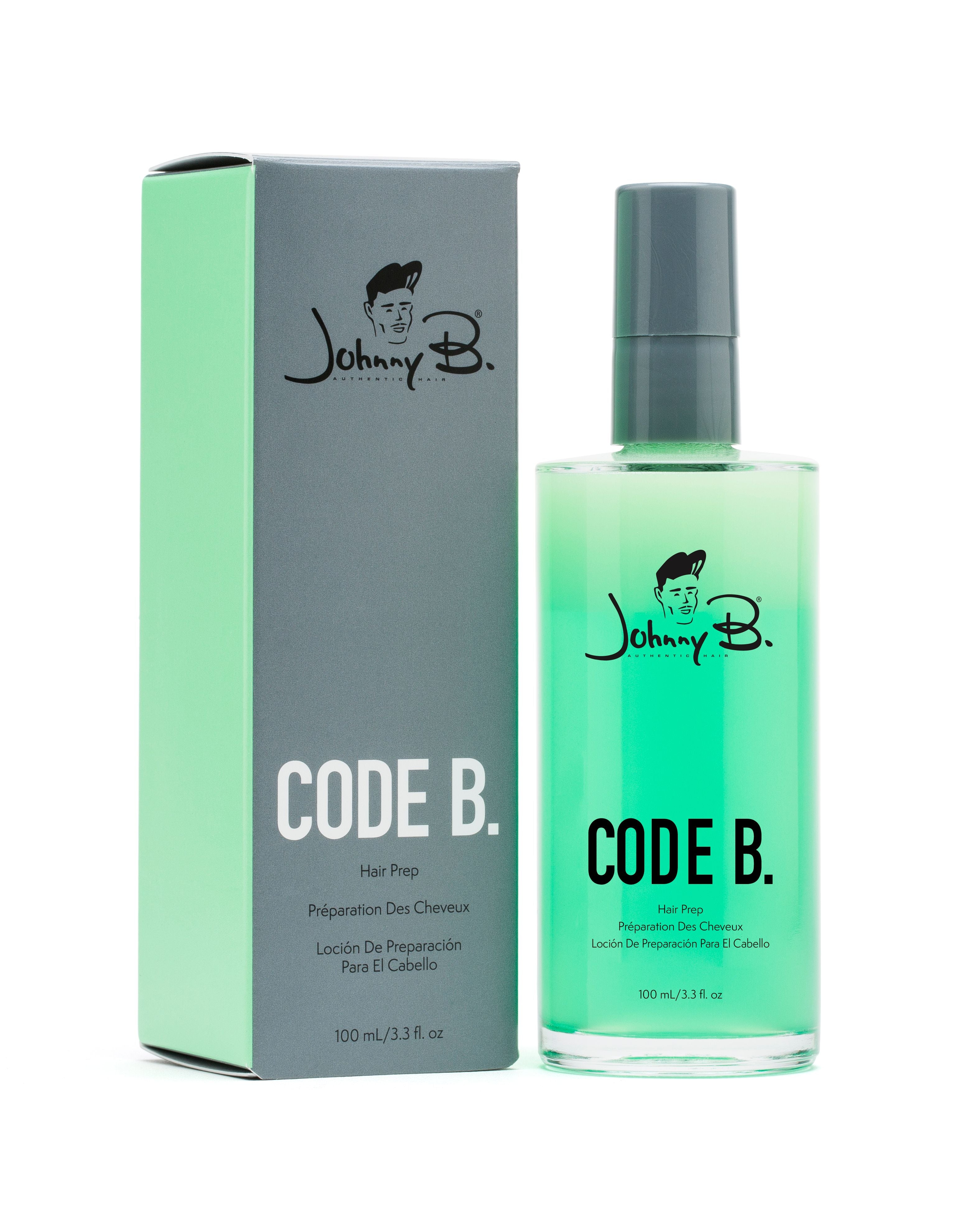 Johnny B. Code B. Hair Prep