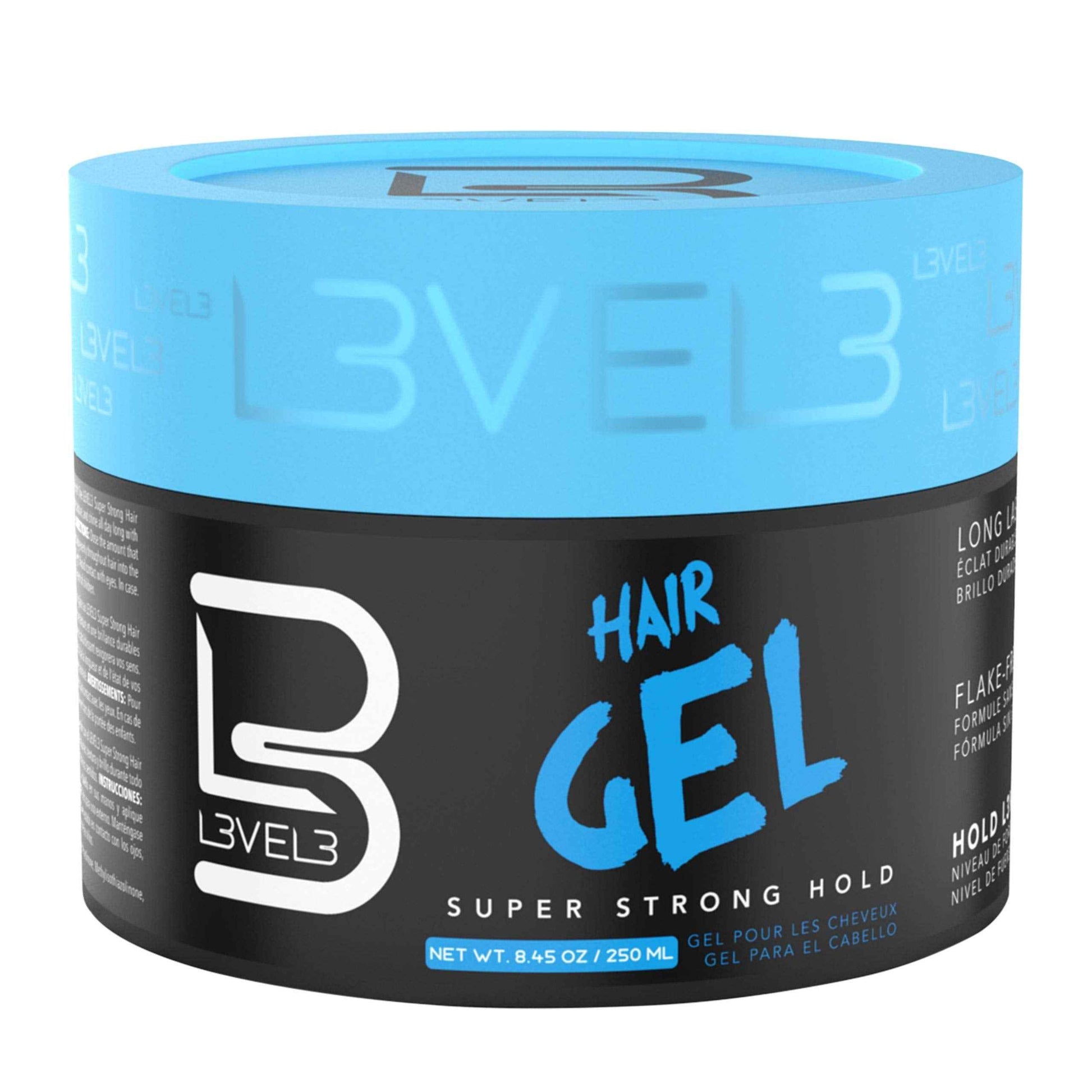 Level 3 Super Strong Hair Gel 250ml