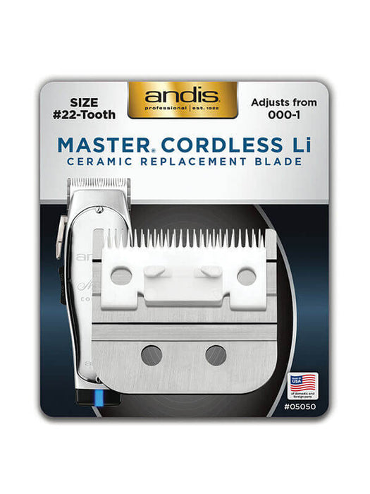 Andis Master Cordless Li Ceramic Replacement Blade #05050