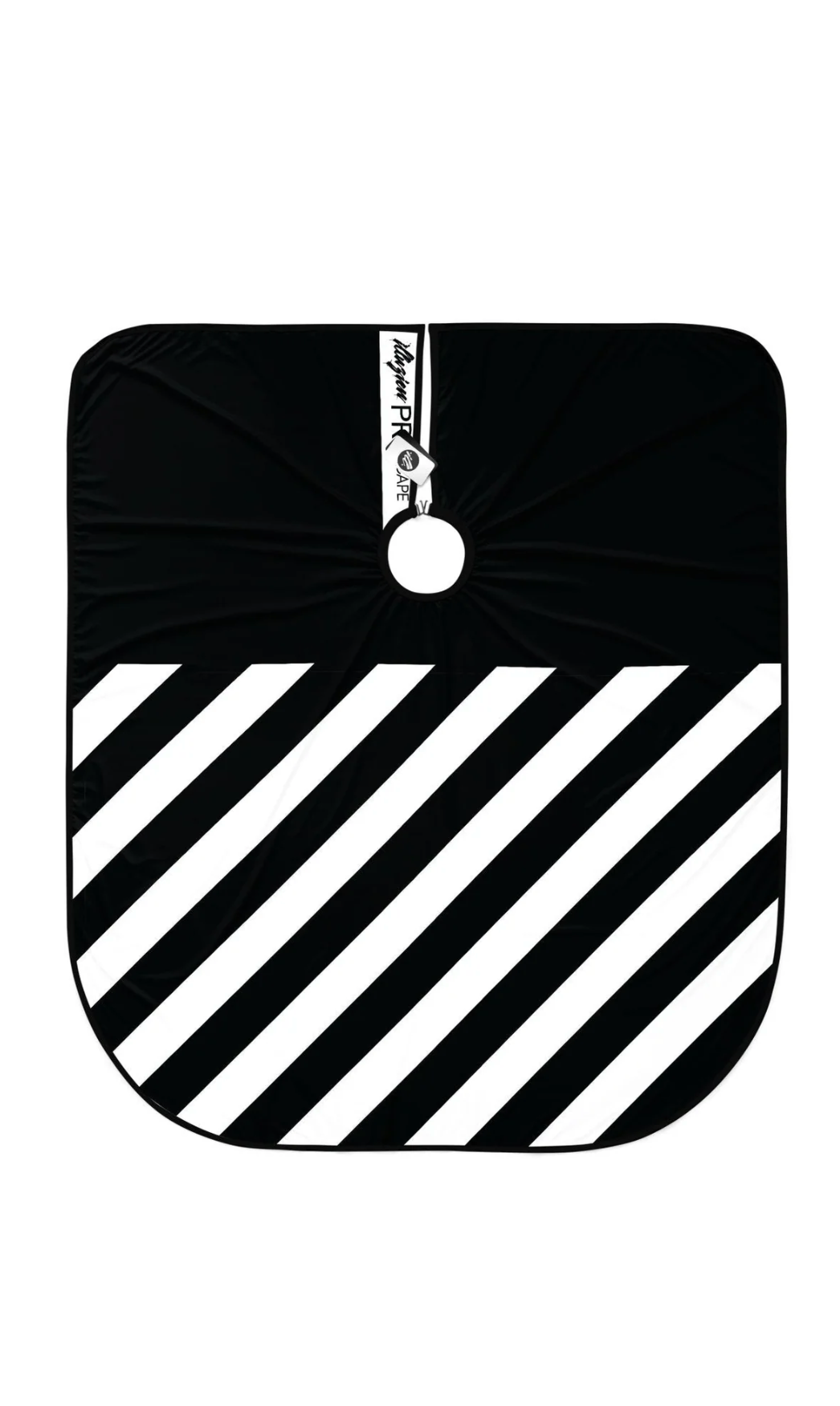 Illuzien Cape - Black Half Stripe Pro