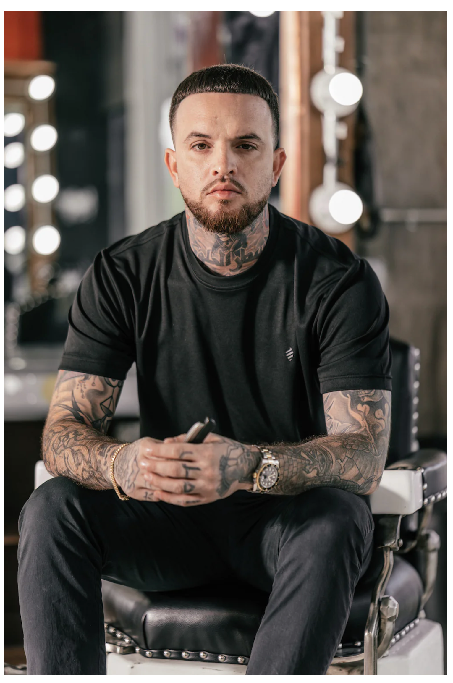 Barber Strong - Tech Tee