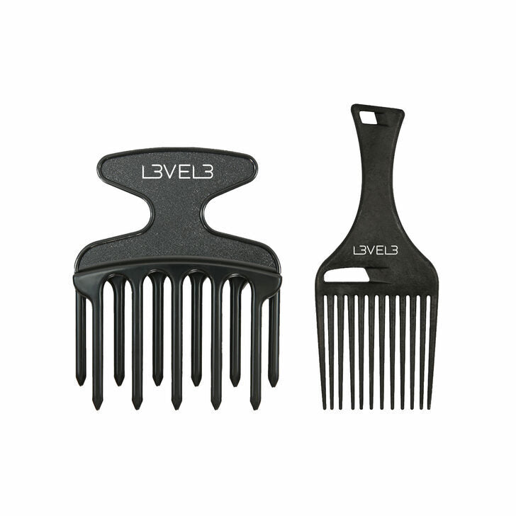 Level 3 Hair Pick Comb Set