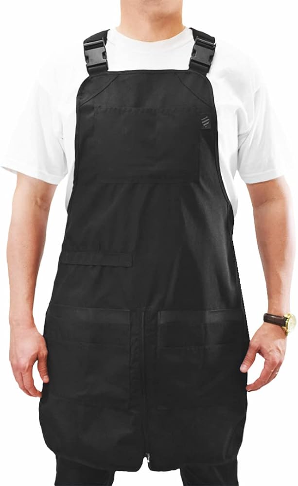 Barber Strong - The Barber Apron Black