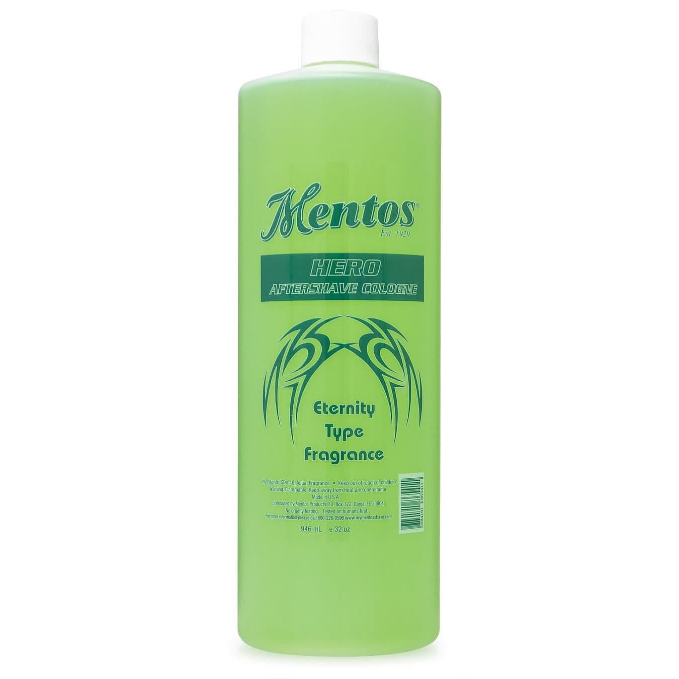 Mentos Hero Aftershave Cologne Eternity 32oz