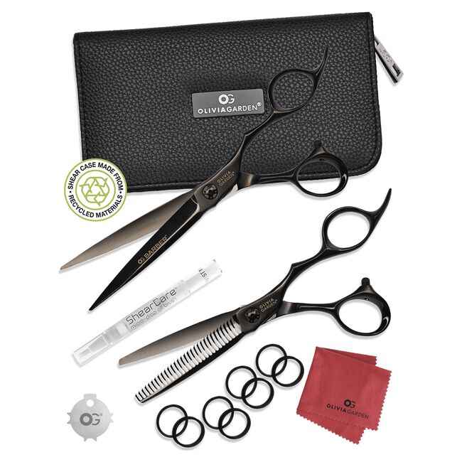 Olivia Garden Barber 7 Inch Shear with Thinner