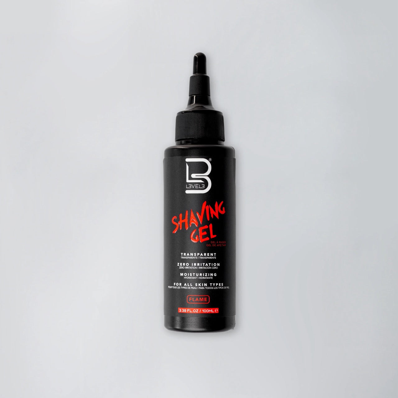 Level 3 Shave Gel Flame 100ML