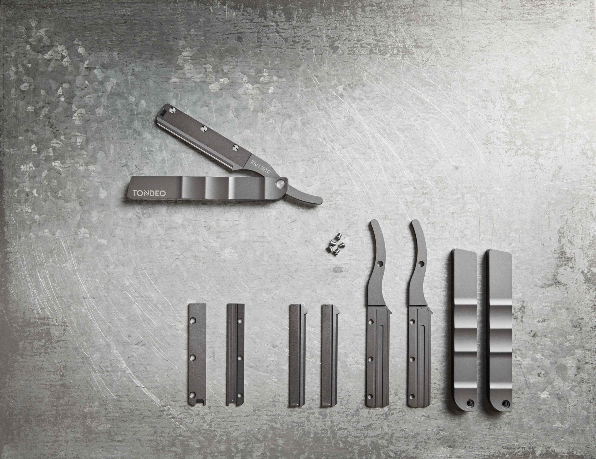 Kallisto Razor - Grey includes 10 blades