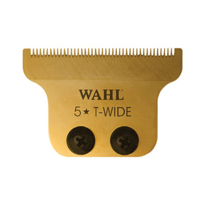 Wahl Detailer Li Gold Replacement T-Wide Blade Titanium DLC #2215-700
