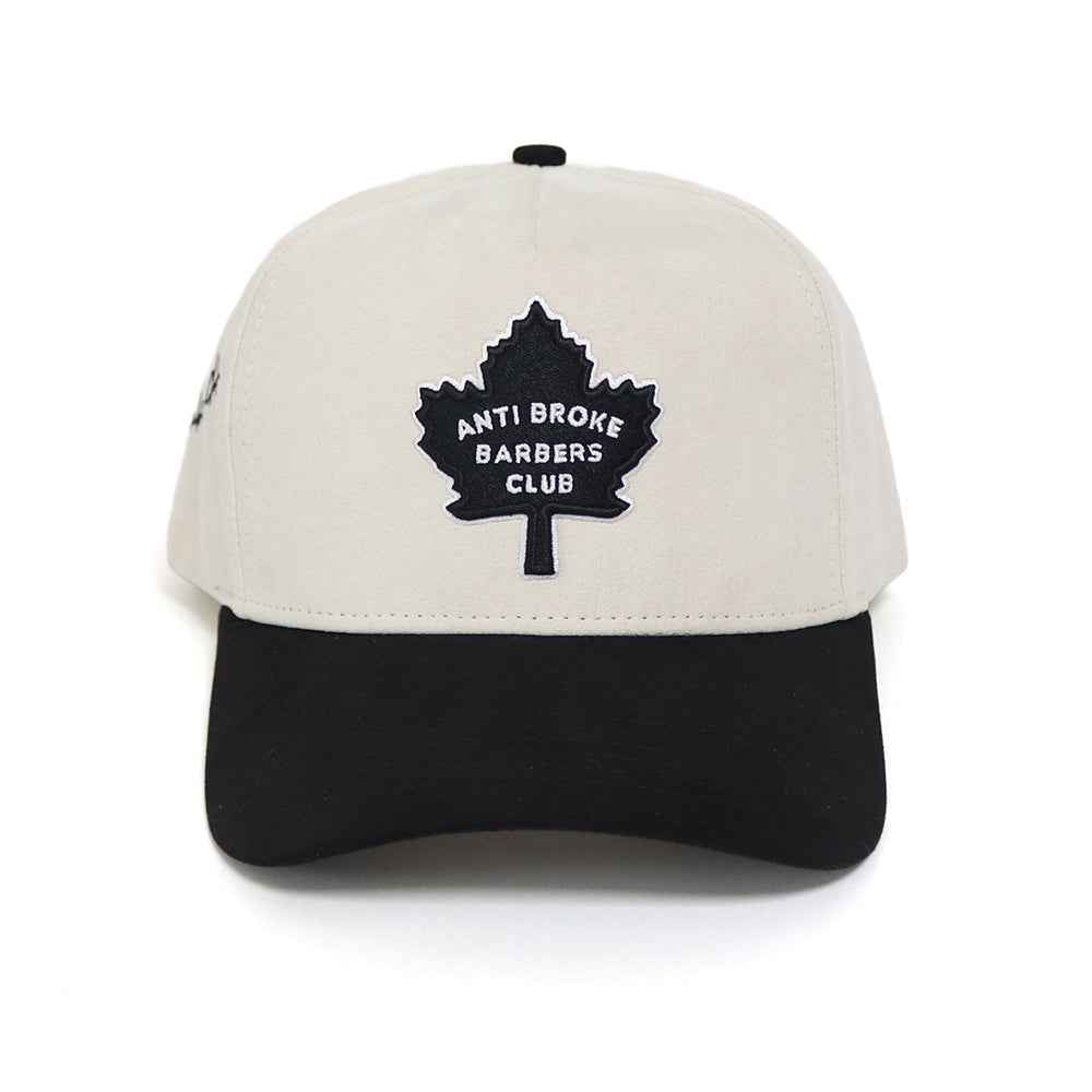 Barber Leaf Signature Hat - White/Black