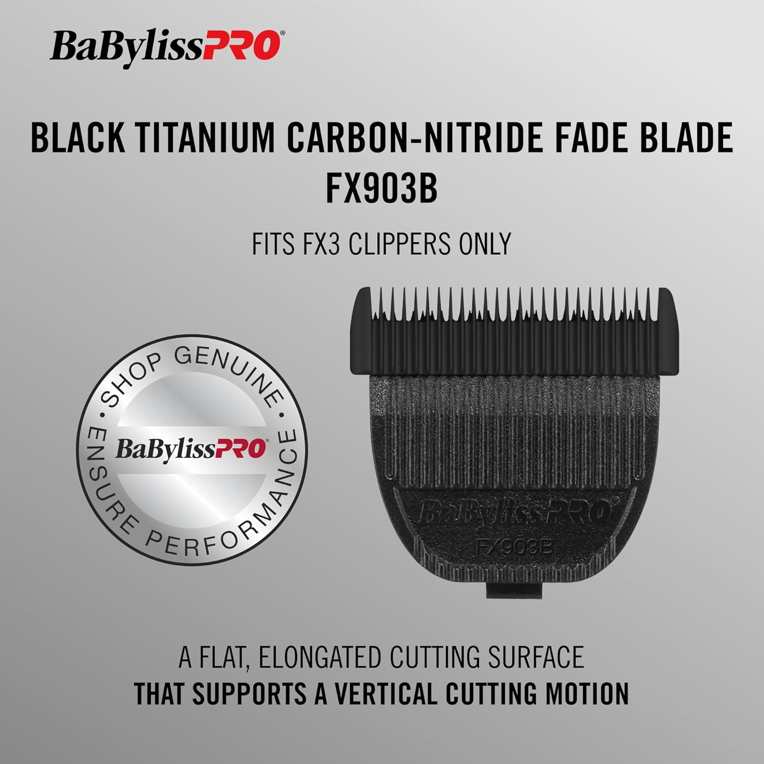 Babyliss FX3 Clipper Replacement Blade Black