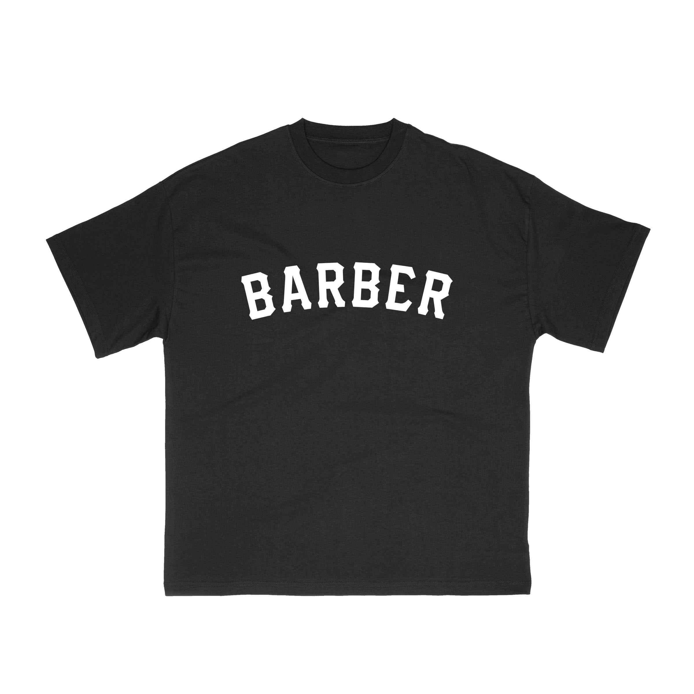 Barber Tee - Black/White