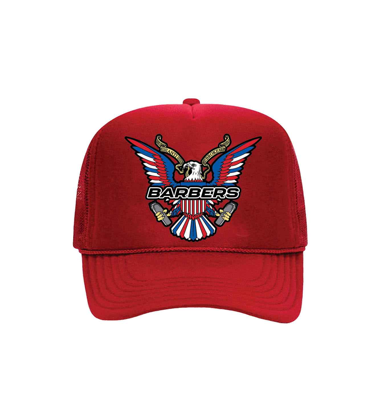 Diplomatic Barbers Trucker - Red