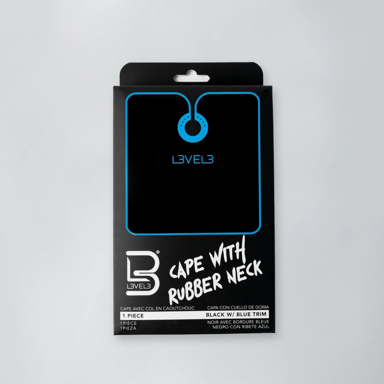 Level 3 Cape Black/Blue W/ Rubber Neck