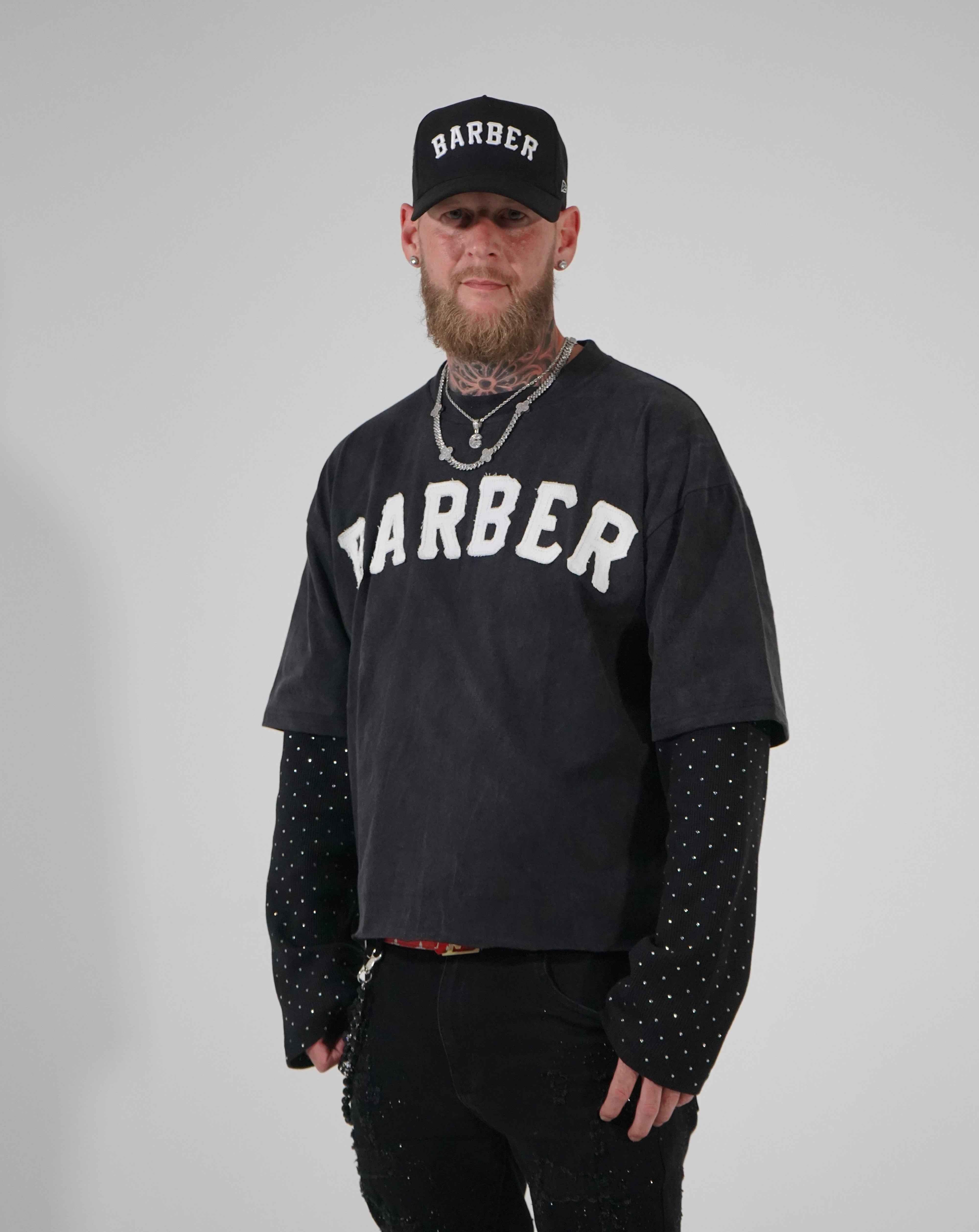 Barber Studded Layered Long Sleeve