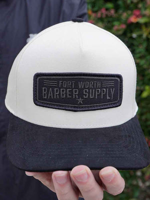 Fort Worth Barber Supply Suede Bill Hats