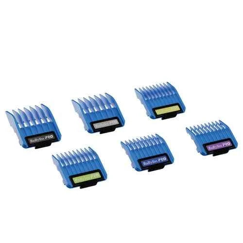 BaBylissPRO® 6pc Magnetic Precision Clipper Guard Set (FXPCMG)