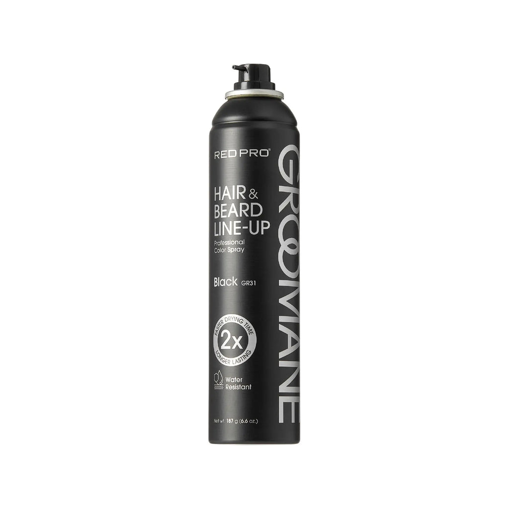 Groomane Black Temporary Color Spray 6.6 oz.