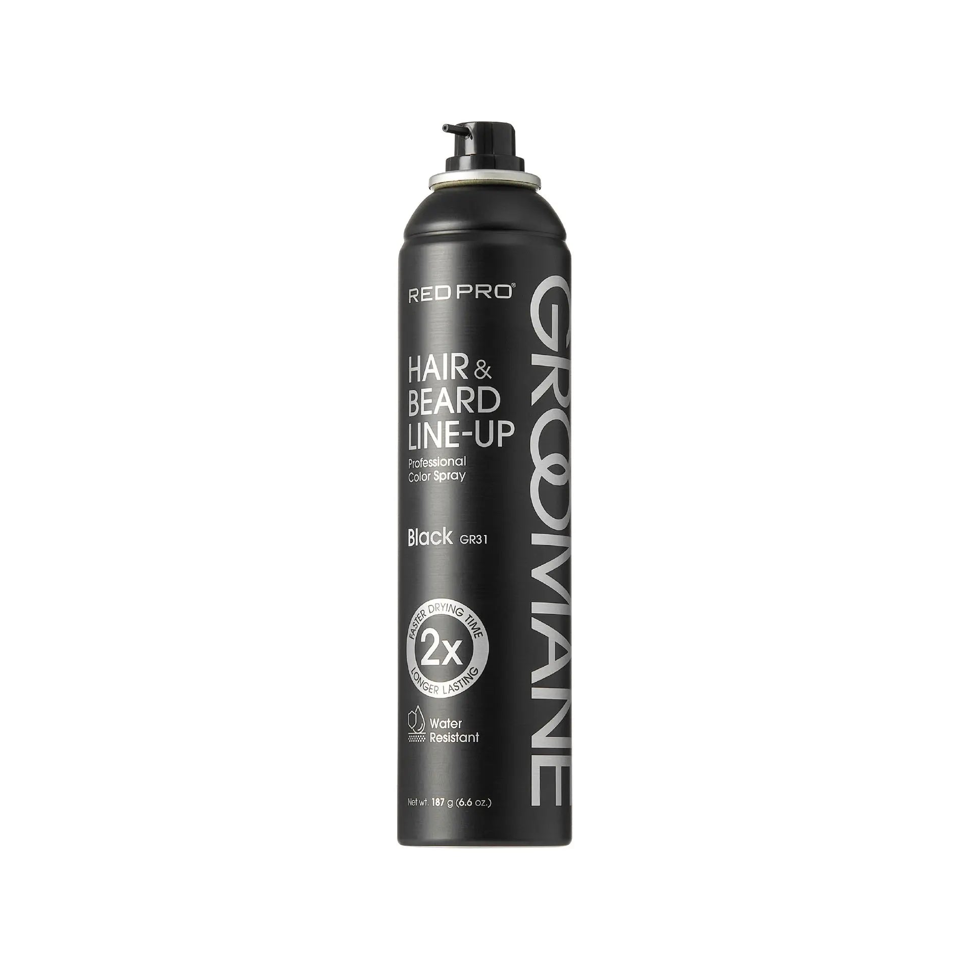 Red PRO Groomane Waterproof & Fade-Resistant Professional Temporary Color Spray 6.6 oz.