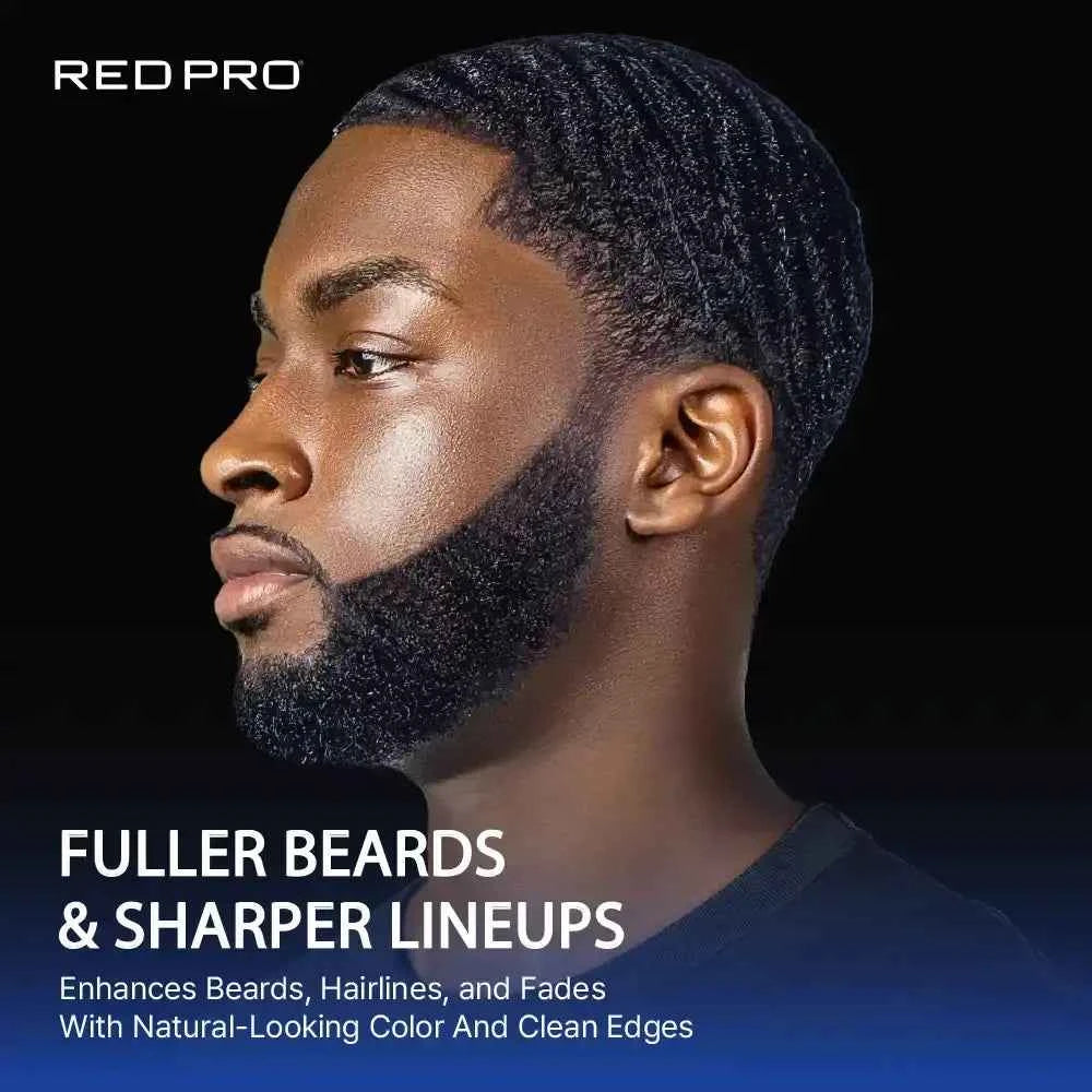 Red PRO Groomane Beard Lineup Color Enhancement – Premixed for Airbrush Use