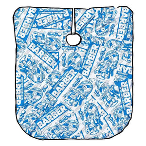 BVandB Support Your Local Barber Blue - Collector's Capes
