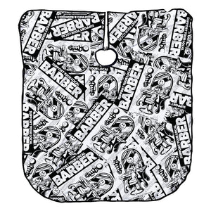 BVandB Support Your Local Barber Black - Collector's Capes