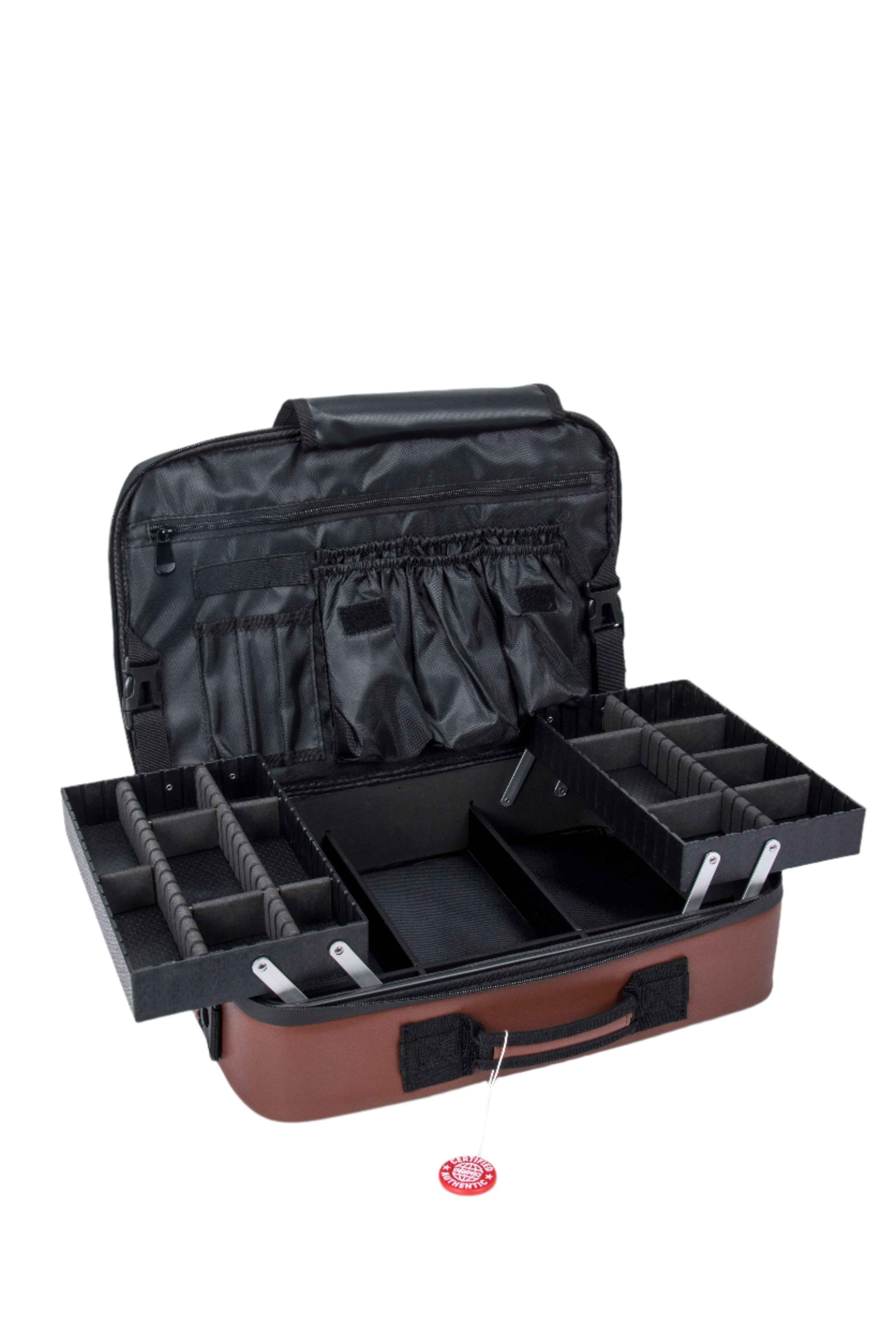 Premium Leather Crossbody Mobile Station