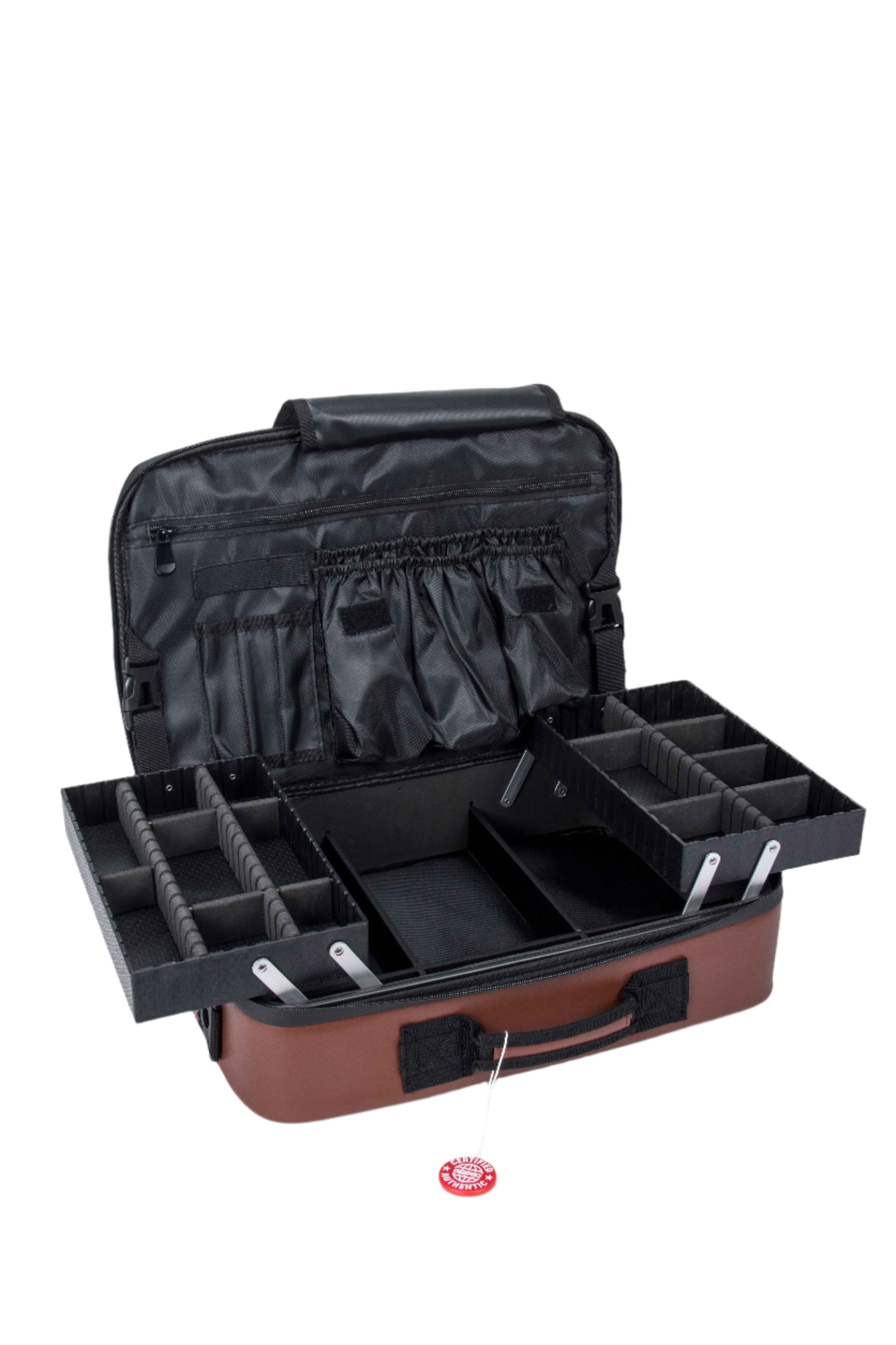 Premium Leather Crossbody Mobile Station