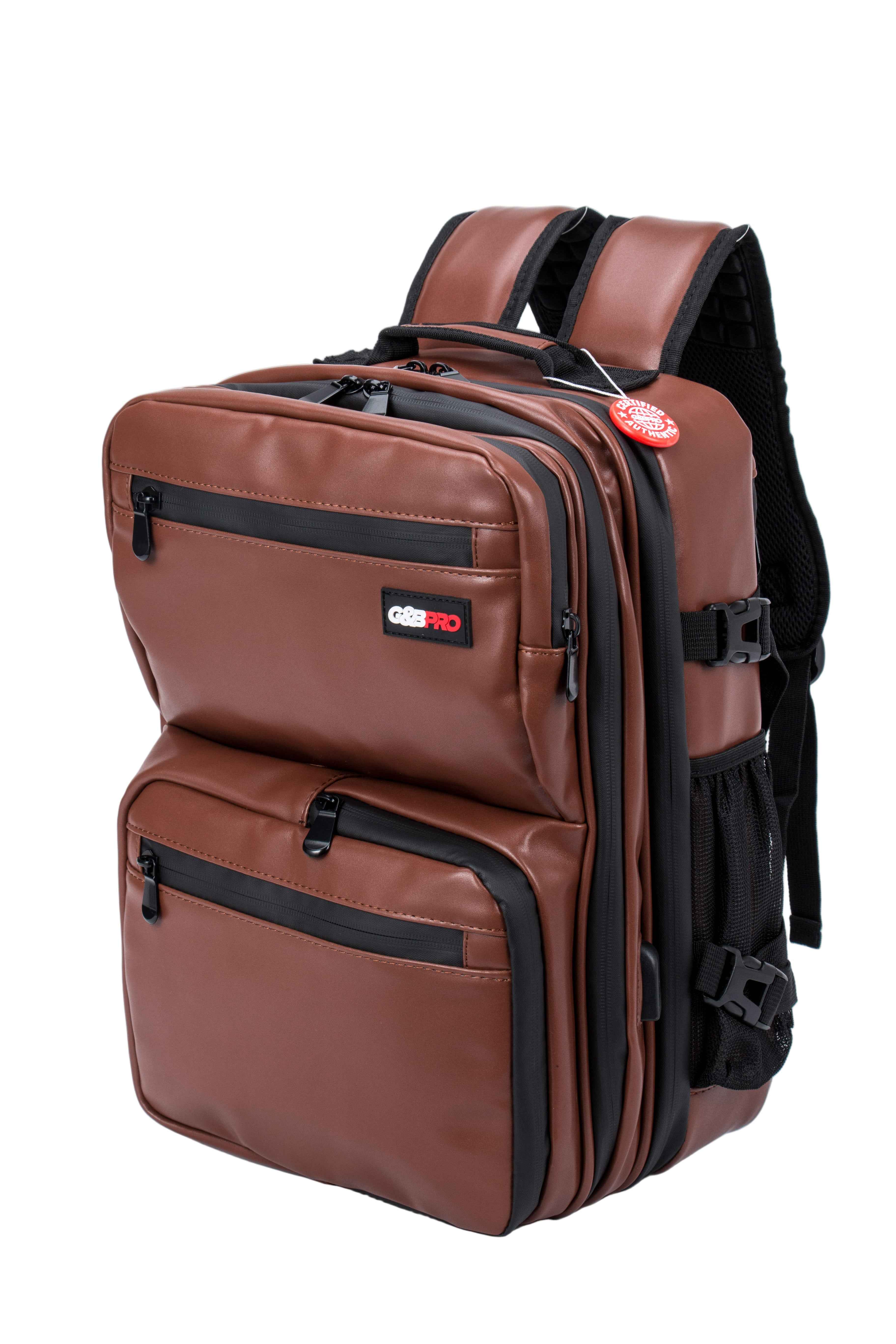 Premium Leather Mid-Size Mobile Station